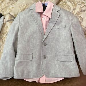 Grey 3t summer suit with shirt included
